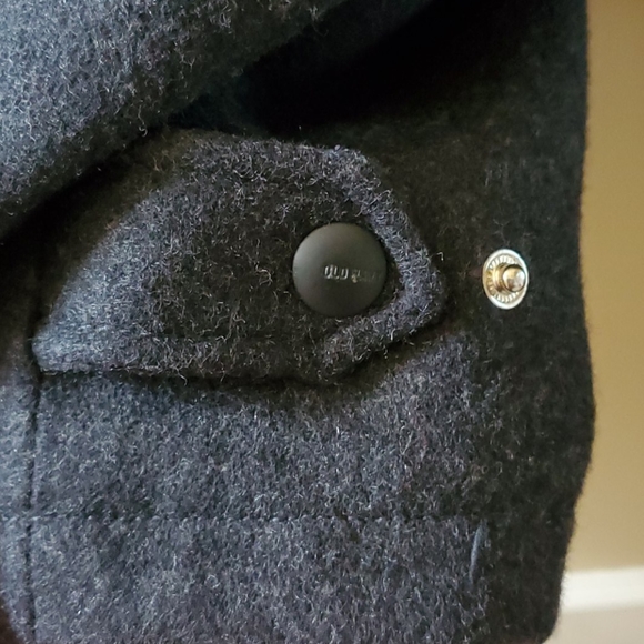 Men's Coat Short Jacket- Dark Gray - Picture 4 of 13